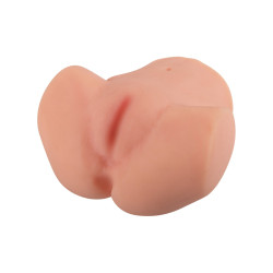 Мужской реалистичный мастурбатор с двумя рабочими отверстиями Мужской реалистичный мастурбатор с двумя рабочими отверстиями