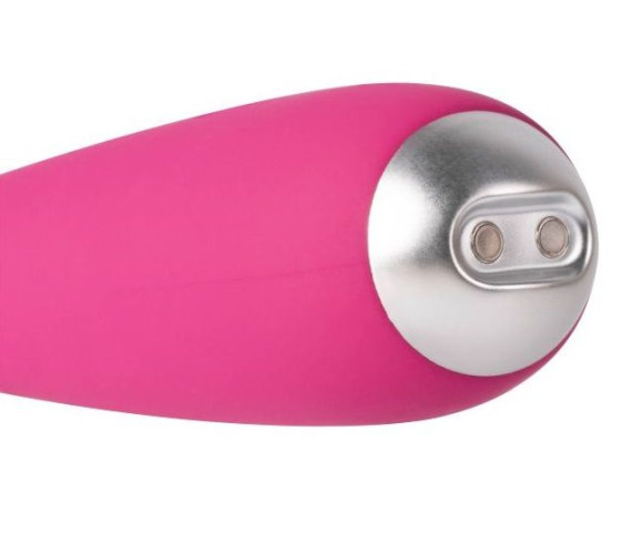 Ярко-розовый G-стимулятор IRIS Clitoral & G-spot Vibrator - 18 см. Ярко-розовый G-стимулятор IRIS Clitoral & G-spot Vibrator - 18 см.