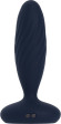 Темно-синяя анальная вибропробка Jordan с поступательными движениями - 12 см. Темно-синяя анальная вибропробка Jordan с поступательными движениями - 12 см.
