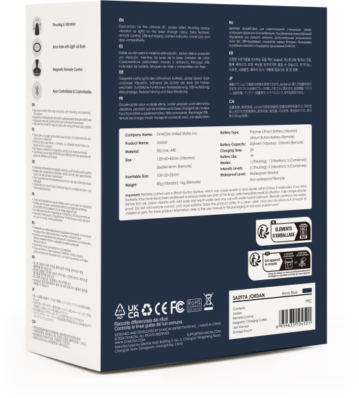 Темно-синяя анальная вибропробка Jordan с поступательными движениями - 12 см. Темно-синяя анальная вибропробка Jordan с поступательными движениями - 12 см.