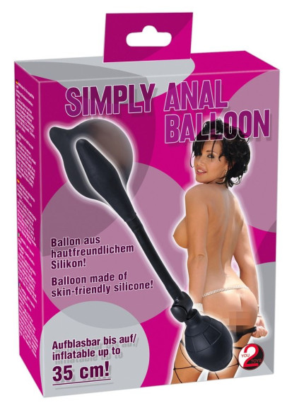 Надувной анальный расширитель Simply Anal Balloon Надувной анальный расширитель Simply Anal Balloon