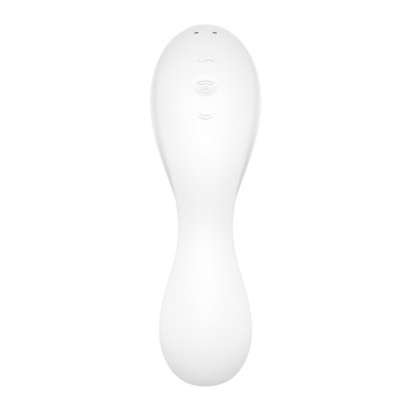 Белый вибратор 3-в-1 Curvy Trinity 5+ Белый вибратор 3-в-1 Curvy Trinity 5+