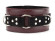 Бордовый ошейник Maroon Collar On The Strap