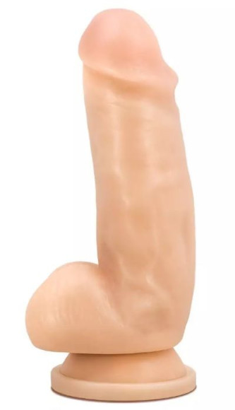 Телесный фаллоимитатор Mr. Fix it - 17,8 см. Телесный фаллоимитатор Mr. Fix it - 17,8 см.