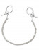 Металические зажимы на соски NIPPLE C-CLAMPS с цепью