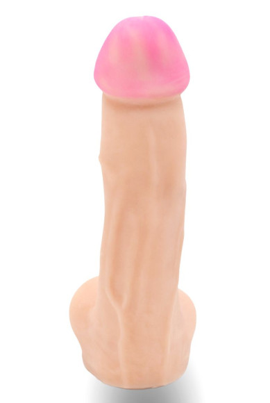 Телесная насадка на Harness с коннектором в ламинате - 20,5 см. Телесная насадка на Harness с коннектором в ламинате - 20,5 см.