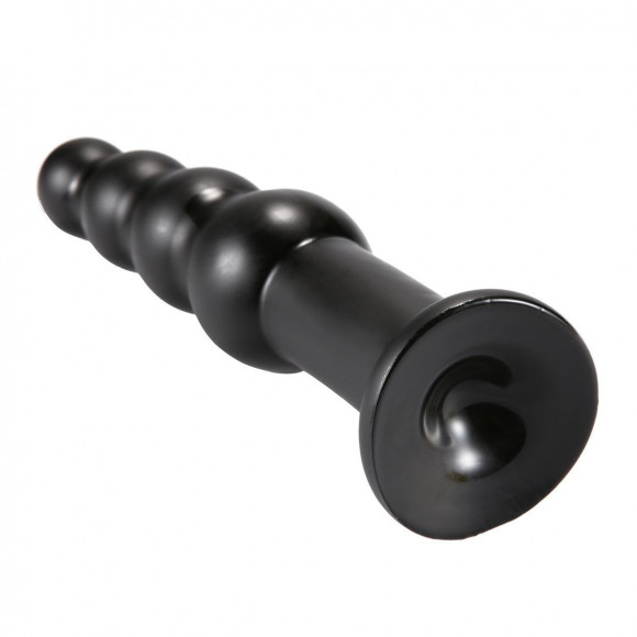 Черный анальный стимулятор X-men - 27 см. Черный анальный стимулятор X-men - 27 см.