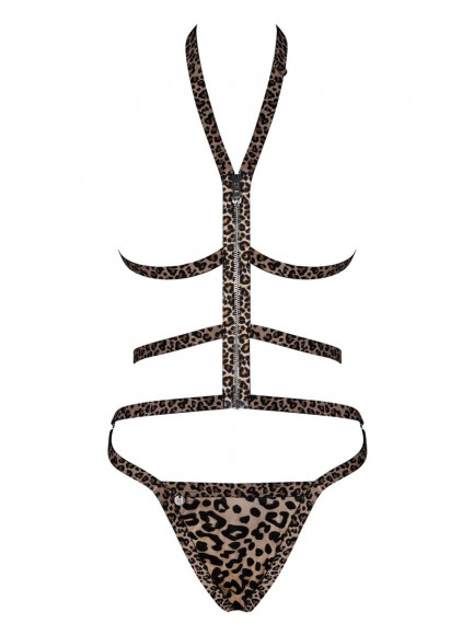 Хищный комплект Tigrita с открытым декольте Хищный комплект Tigrita с открытым декольте