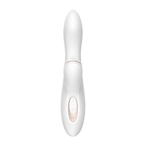 Вибромассажер с вакуумно-волновой клиторальной стимуляцией Satisfyer Pro + G-Spot - 22 см. Вибромассажер с вакуумно-волновой клиторальной стимуляцией Satisfyer Pro + G-Spot - 22 см.