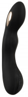 Черный вибратор-электростимулятор для точки G - 20,2 см. Черный вибратор-электростимулятор для точки G - 20,2 см.