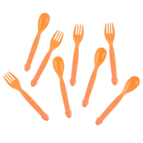 Набор пластиковых столовых приборов «Всё в твоих руках»