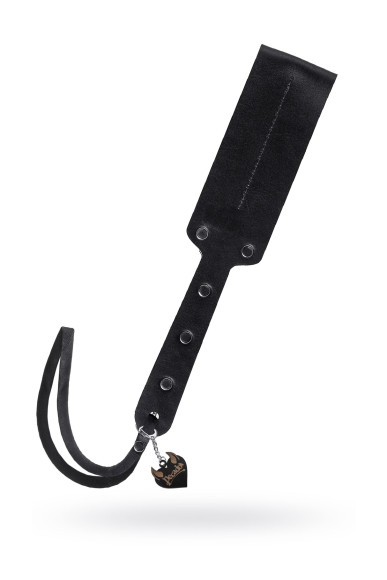 Черный кожаный пэддл - 32 см. Черный кожаный пэддл - 32 см.