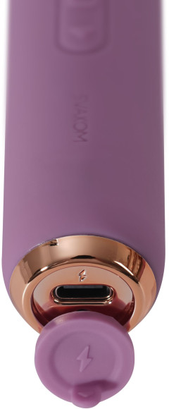 Сиреневый wand-массажер Mini Emma Neo - 14 см. Сиреневый wand-массажер Mini Emma Neo - 14 см.