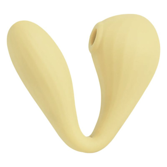 Желтый вибратор Magic Motion Bobi с вакуумной стимуляцией Желтый вибратор Magic Motion Bobi с вакуумной стимуляцией