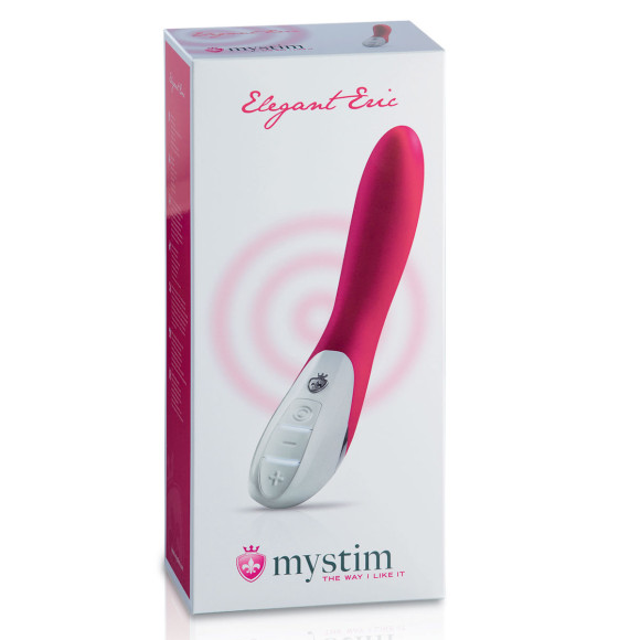 Ярко-розовый вибратор Mystim Elegant Eric - 27 см. Ярко-розовый вибратор Mystim Elegant Eric - 27 см.