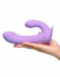 Сиреневый перезаряжаемый вибратор с клиторальным отростком Duo Pleasure Wallbang-Her - 17,5 см. Сиреневый перезаряжаемый вибратор с клиторальным отростком Duo Pleasure Wallbang-Her - 17,5 см.