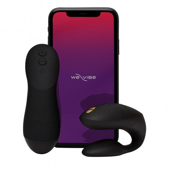 Черный вибратор для пар We-Vibe Chorus Pro Черный вибратор для пар We-Vibe Chorus Pro