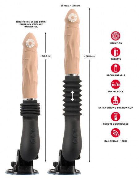 Секс-машина с пультом ДУ RC Fucking Machine