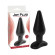 Чёрная анальная пробка - 9 см. Чёрная анальная пробка - 9 см.