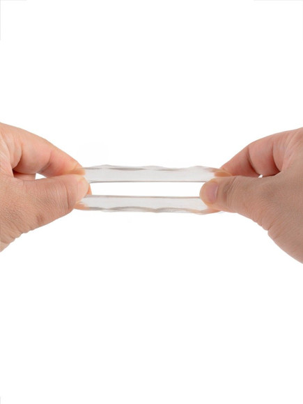 Прозрачное эрекционное кольцо в форме гайки