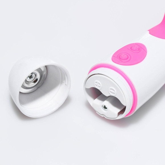 Розовый вибратор с клиторальным стимулятором и 30 режимами вибрации - 19,4 см. Розовый вибратор с клиторальным стимулятором и 30 режимами вибрации - 19,4 см.