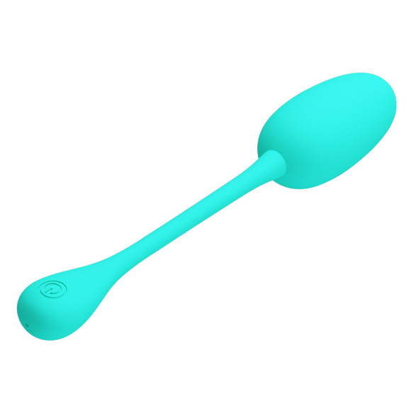 Бирюзовое перезаряжаемое виброяйцо Knucker Бирюзовое перезаряжаемое виброяйцо Knucker