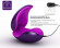 Фиолетовый вибратор для пары 2 в 1 ZINI DEUX Фиолетовый вибратор для пары 2 в 1 ZINI DEUX
