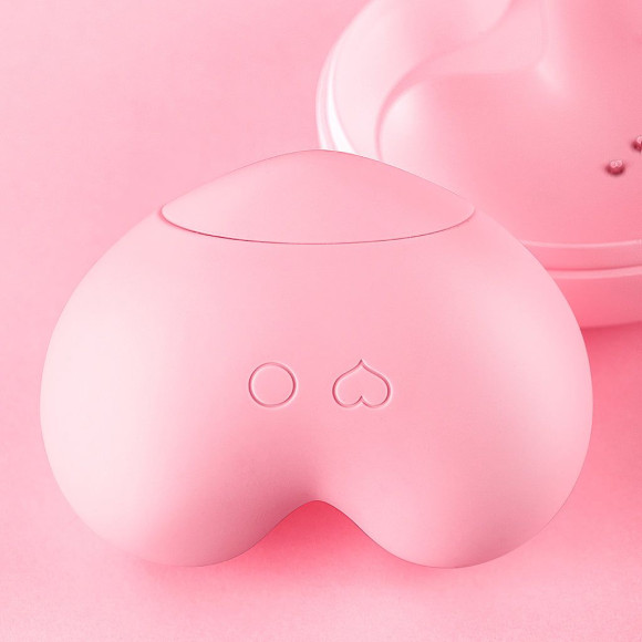 Розовый вакуумный стимулятор Heart в форме сердца Розовый вакуумный стимулятор Heart в форме сердца