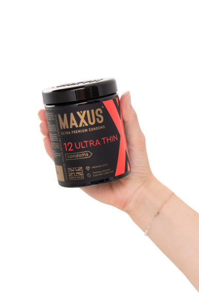 Ультратонкие презервативы MAXUS Ultra Thin - 12 шт. Ультратонкие презервативы MAXUS Ultra Thin - 12 шт.