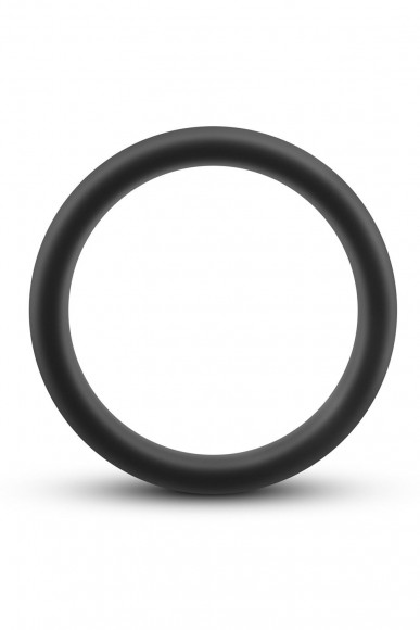 Черное эрекционное кольцо Silicone Go Pro Cock Ring