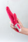 Ярко-розовый вибратор Satisfyer Mr. Rabbit с клиторальным отростком - 22,1 см. Ярко-розовый вибратор Satisfyer Mr. Rabbit с клиторальным отростком - 22,1 см.
