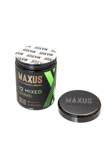 Презервативы MAXUS Mixed - 12 шт. Презервативы MAXUS Mixed - 12 шт.