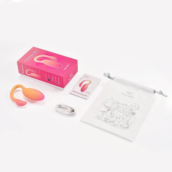 Оранжевый вибратор Flamingo Max Оранжевый вибратор Flamingo Max