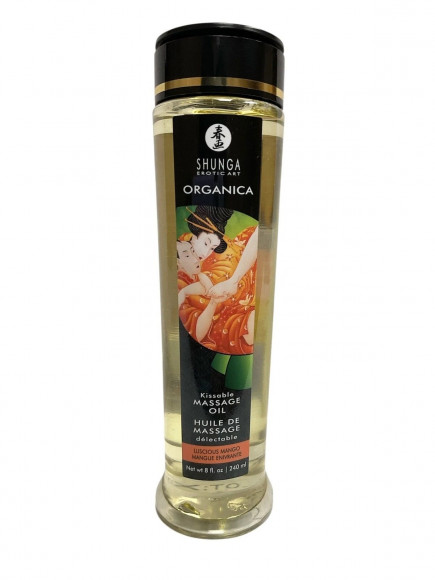 Массажное масло для тела Luscious Mango с ароматом манго - 240 мл.