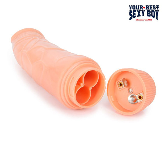 Вибратор Realistic Cock Vibe телесного цвета - 17,5 см. Вибратор Realistic Cock Vibe телесного цвета - 17,5 см.