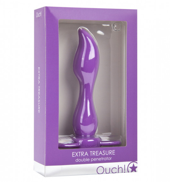 Фиолетовая насадка на пенис Extra Treasure Фиолетовая насадка на пенис Extra Treasure
