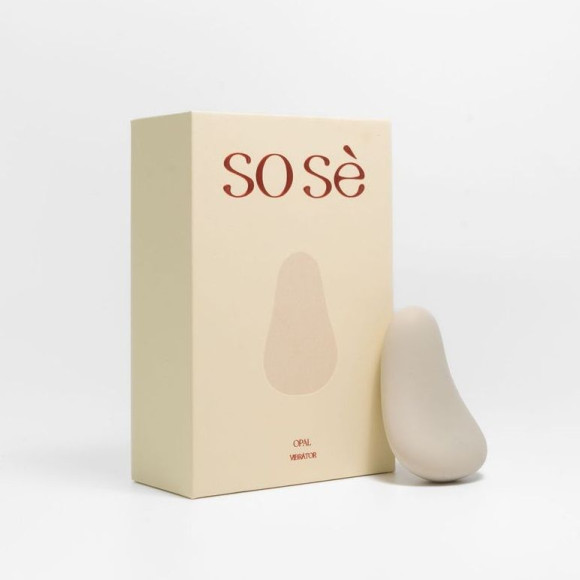 Серый вибромассажёр Opal Серый вибромассажёр Opal