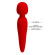 Красный жезловый вибратор Meredith