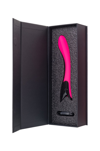 Ярко-розовый вибратор Mecawn - 20,5 см. Ярко-розовый вибратор Mecawn - 20,5 см.