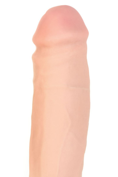 Телесный реалистичный вибратор-ротатор Ulric - 24 см. Телесный реалистичный вибратор-ротатор Ulric - 24 см.