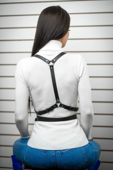 Сексуальная портупея из натуральной кожи Aphrodite Сексуальная портупея из натуральной кожи Aphrodite