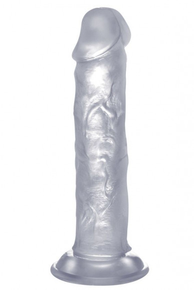 Прозрачный фаллоимитатор Realistic Cock 9 - 23,5 см. Прозрачный фаллоимитатор Realistic Cock 9 - 23,5 см.