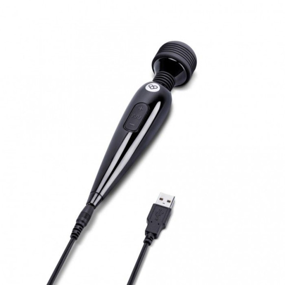 Черный многофункциональный мини-ванд Pink Vibe Черный многофункциональный мини-ванд Pink Vibe