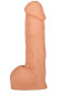 Реалистичный пустотелый фаллос телесного цвета - 17 см. Реалистичный пустотелый фаллос телесного цвета - 17 см.