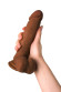 Коричневый вибратор-ротатор Realstick Elite Mulatto на присоске - 21 см. Коричневый вибратор-ротатор Realstick Elite Mulatto на присоске - 21 см.
