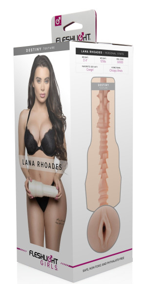 Мастурбатор-вагина Fleshlight Girls - Lana Rhoades Destiny Мастурбатор-вагина Fleshlight Girls - Lana Rhoades Destiny