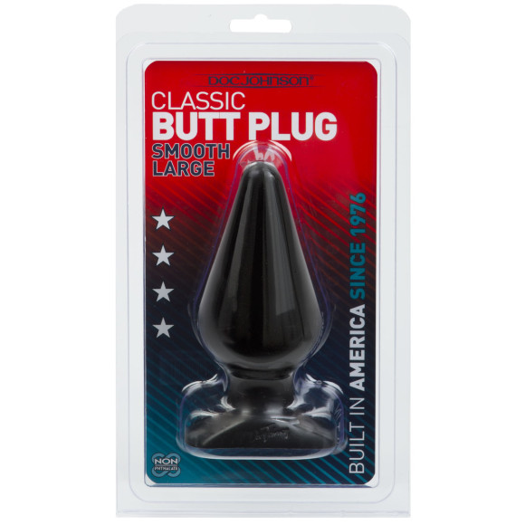 Анальная пробка Butt Plugs Smooth Classic Large - 14 см. Анальная пробка Butt Plugs Smooth Classic Large - 14 см.