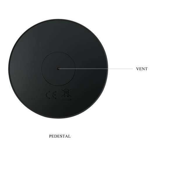 Черный анальный вибростимулятор с пультом ДУ - 13,8 см. Черный анальный вибростимулятор с пультом ДУ - 13,8 см.