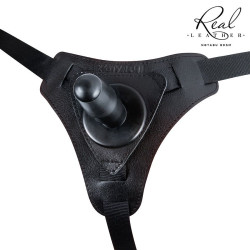 Женский кожаный пояс с коннектором - размер M Женский кожаный пояс с коннектором - размер M