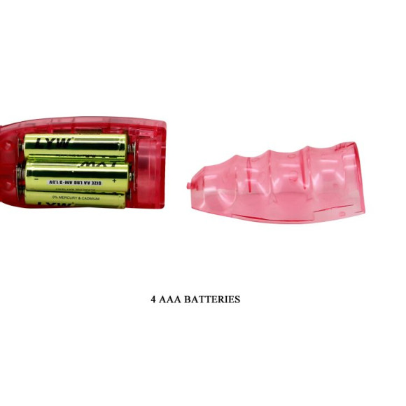 Вибромассажер с ротацией, возвратно-поступательным движением и стимулятором клитора - 29 см. Вибромассажер с ротацией, возвратно-поступательным движением и стимулятором клитора - 29 см.